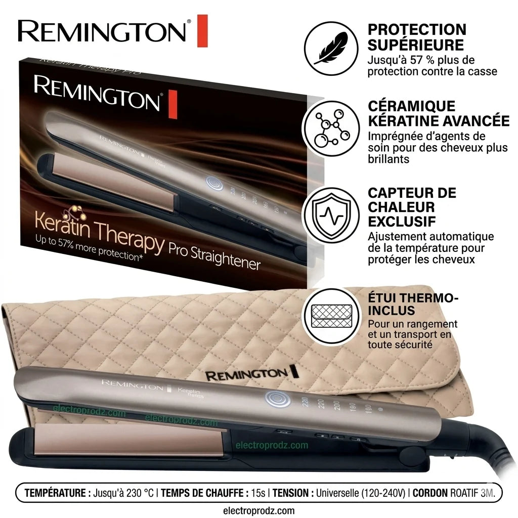 Remington Keratin Therapy Pro S8590 الأصلية 100% –